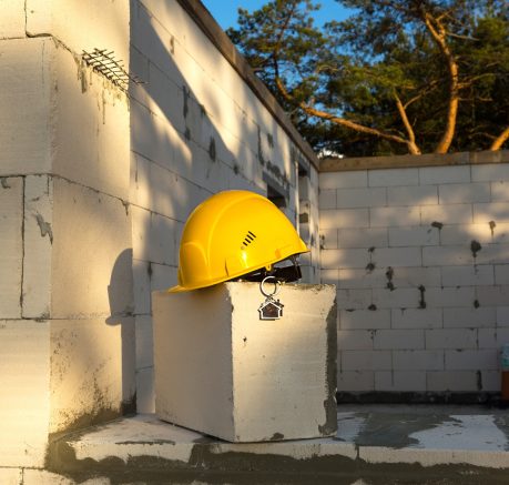 construction-yellow-hardhat-and-key-to-house-on-wi-XKS8L3W